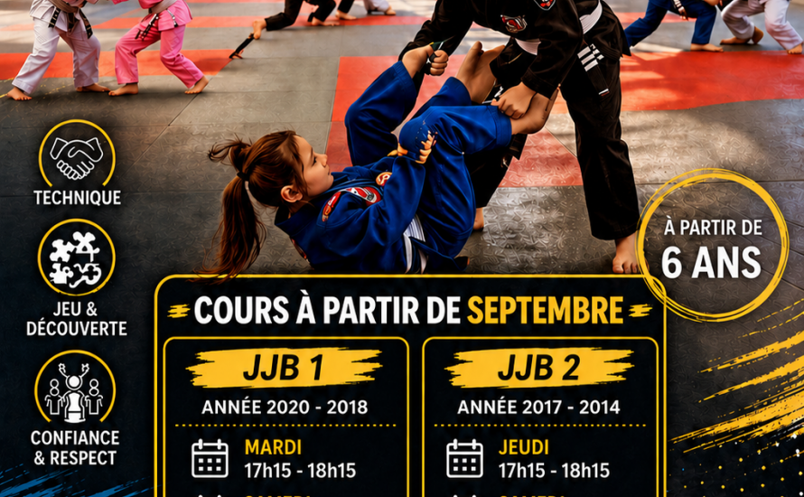Jiu Jitsu brésilien kids